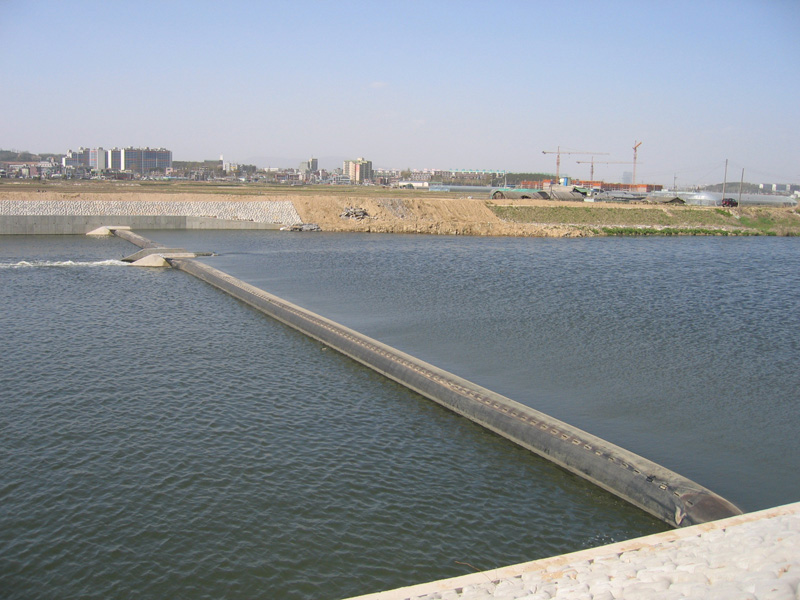تخصيص سد مياه نهر المطاط قابل للنفخ / المطاط 